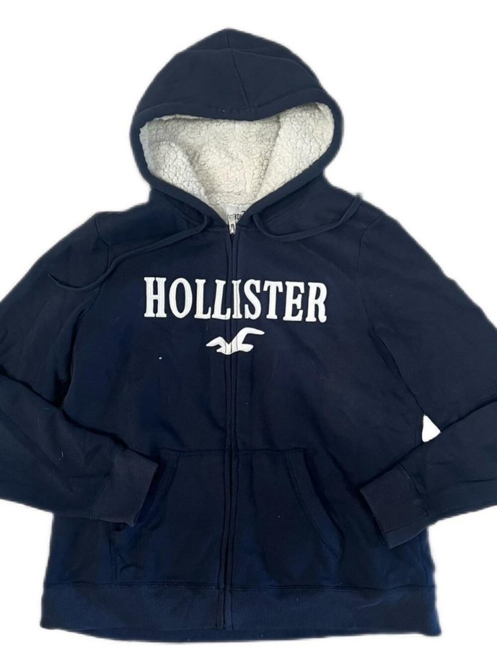 Hollister Co. Women's Navy and Blue Jacket